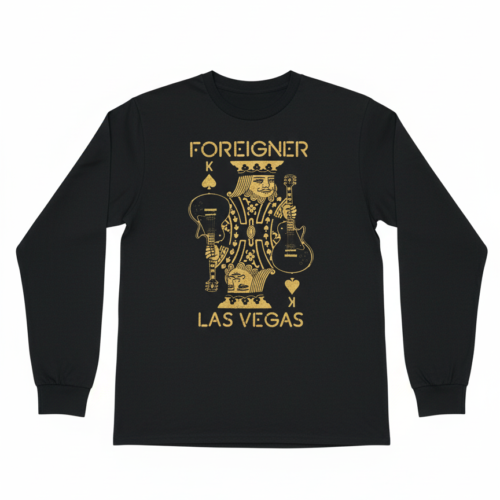 FORIGNER BLACK SHIRT