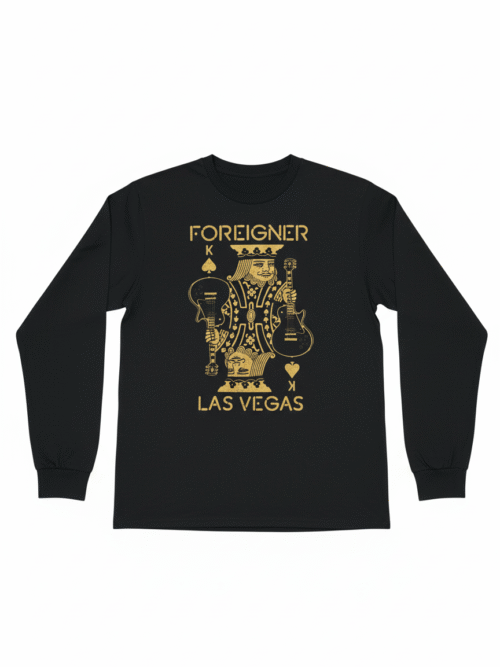 FORIGNER BLACK SHIRT