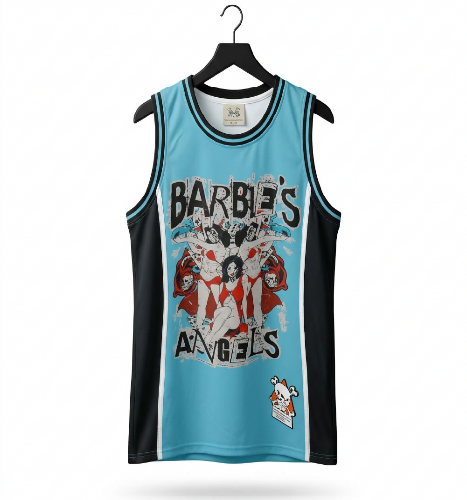 Sleeveless T Shirt   Jersey130